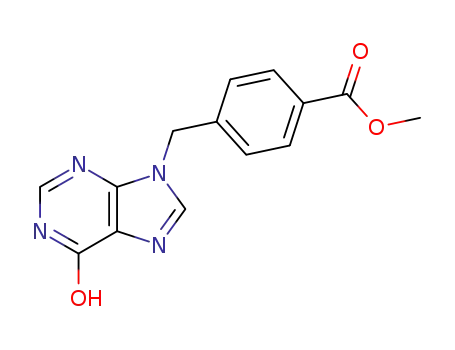 methyl 4-[(6-oxo-3,6-dihydro-9H-purin-9-yl)methyl]benzoate