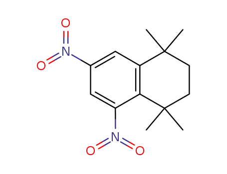 Molecular Structure of 92293-63-5 (1,1,4,4-tetramethyl-5,7-dinitro-1,2,3,4-tetrahydronaphthalene)