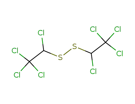 Molecular Structure of 920-96-7 (1,1,1,2-tetrachloro-2-[(1,2,2,2-tetrachloroethyl)disulfanyl]ethane)