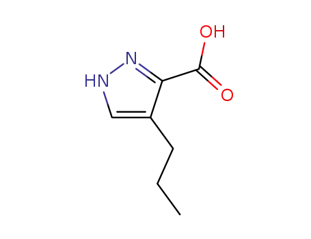 Pyrazole-3(or 5)-carboxylic acid, 4-propyl- (7CI)