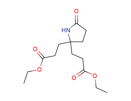 2,2-Pyrrolidinedipropanoic acid, 5-oxo-, diethyl ester