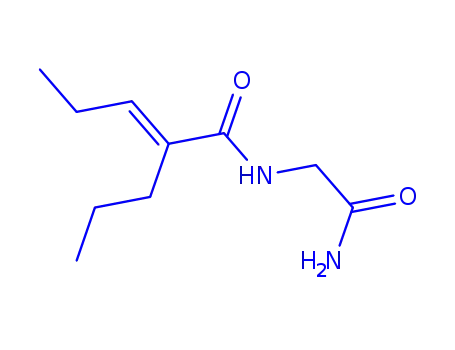 2-pentenamide, N-(2-amino-2-oxoethyl)-2-propyl-, (e)-
