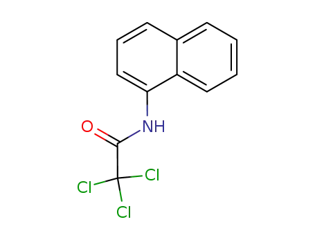 Molecular Structure of 3733-06-0 (Acetamide, 2,2,2-trichloro-N-1-naphthalenyl-)