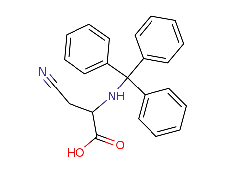 Trityl-β-cyano-DL-alanin