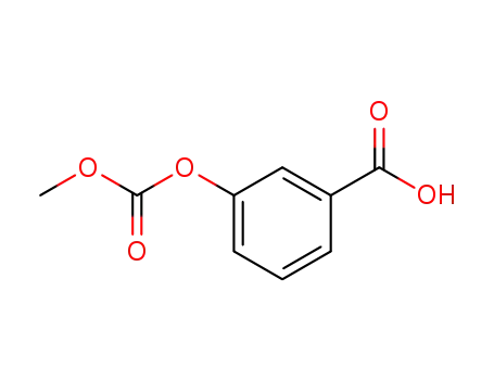 Benzoic acid, 3-[(methoxycarbonyl)oxy]-