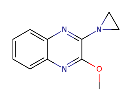 3-aziridin-1-yl-2-methoxy-quinoxaline cas  92289-53-7