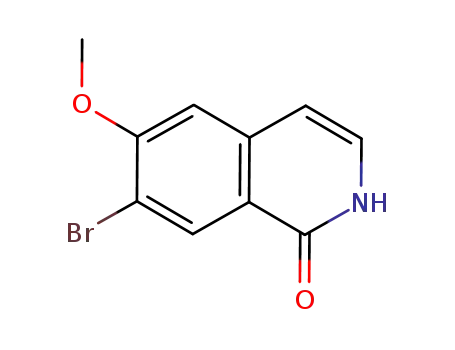 7-broMo-6-메톡시이소퀴놀린-1(2H)-온