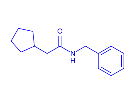 Molecular Structure of 923555-85-5 (N-benzyl-2-cyclopentylacetamide)