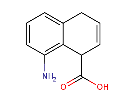Molecular Structure of 92287-96-2 (1-Naphthoicacid,8-amino-1,4-dihydro-(7CI))