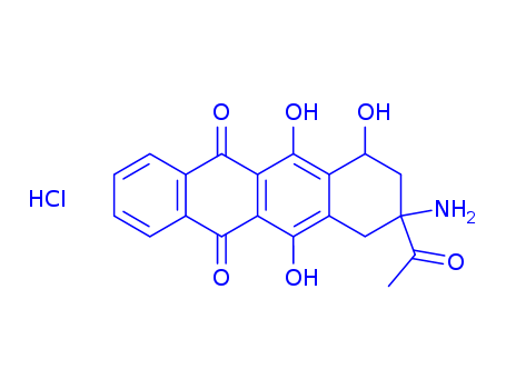 5,12-Naphthacenedione,9-acetyl-9-amino-7,8,9,10-tetrahydro-6,7,11-trihydroxy-,hydrochloride,(7S-cis)-