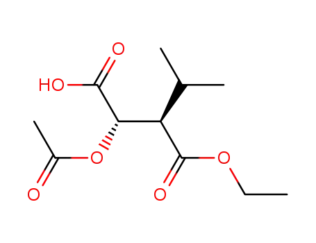 (2S,3R)-2-Acetoxy-3-isopropyl-succinic acid 4-ethyl ester