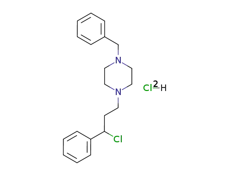 3-(4-Benzylpiperazino)-1-phenylpropyl Chloride dihydrochloride