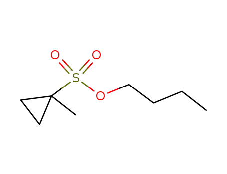 Cyclopropanesulfonic acid, 1-methyl-, butyl ester
