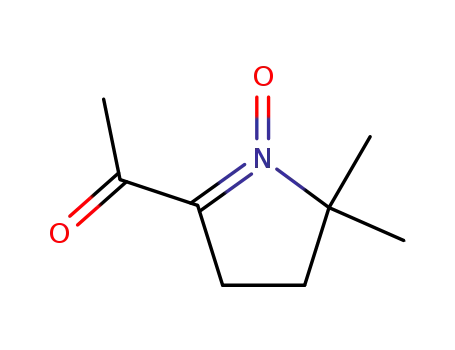 Ketone, 5,5-dimethyl-1-pyrrolin-2-yl methyl, 1-oxide (7CI)