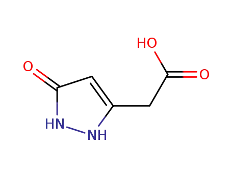 1H-피라졸-3-아세트산, 2,5-디히드로-5-옥소-
