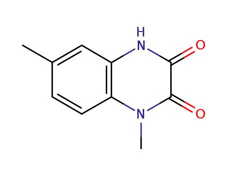 2,3-퀴녹살린디온,1,4-디히드로-1,6-디메틸-(9CI)