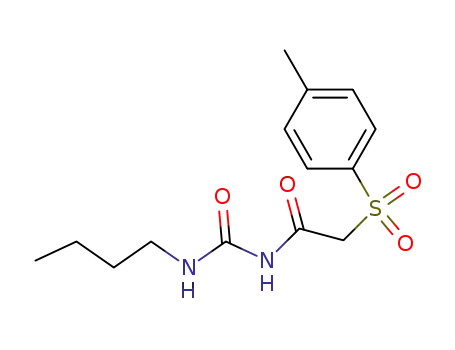 n-(Butylcarbamoyl)-2-[(4-methylphenyl)sulfonyl]acetamide