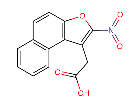 2-NITRONAPHTHO(2,1-B)FURAN-1-ACETICACID
