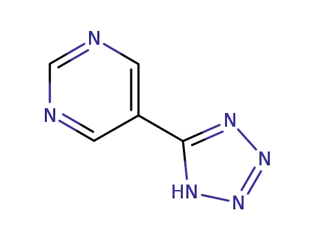피리미딘, 5-테트라졸-5-일-(7CI)