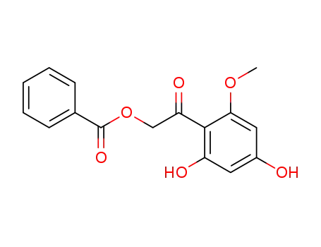 2-benzoyloxy-1-(2,4-dihydroxy-6-methoxy-phenyl)-ethanone