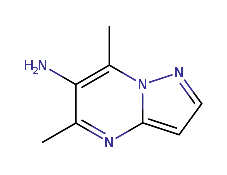 Pyrazolo[1,5-a]pyrimidine,  6-amino-5,7-dimethyl-  (7CI)