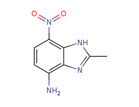 벤즈이미다졸, 4(또는 7)-아미노-2-메틸-7(또는 4)-니트로-(7CI)