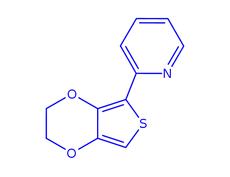 Molecular Structure of 925674-61-9 (Pyridine,  2-(2,3-dihydrothieno[3,4-b]-1,4-dioxin-5-yl)-)