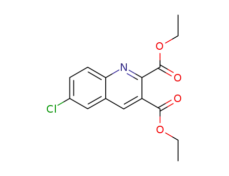 6-Chloroquinoline-2,3-dicarboxylic acid diethyl ester