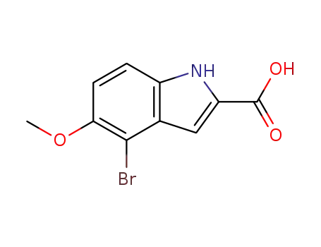 4-브로모-5-메톡시-1H-인돌-2-카르복실산
