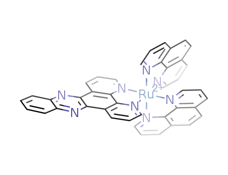 bis(1,10-phenanthroline)(dipyrido(3,2-alpha-2'.3'-C)phenazine)ruthenium (II)