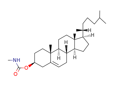 [(3S,8S,9S,10R,13R,14S,17R)-10,13-dimethyl-17-[(2R)-6-methylheptan-2-yl]-2,3,4,7,8,9,11,12,14,15,16,17-dodecahydro-1H-cyclopenta[a]phenanthren-3-yl] N-methylcarbamate cas  92588-72-2