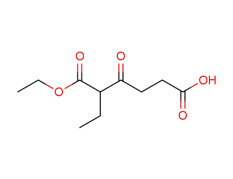 Molecular Structure of 141090-16-6 (1-ethyl (+/-)-2-ethyl-3-oxohexanedioate)