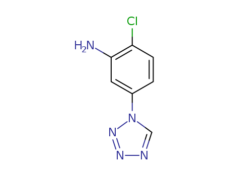 2-chloro-5-(1H-tetrazol-1-yl)aniline(SALTDATA: FREE)