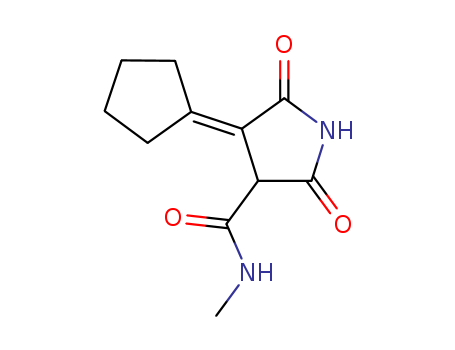 4-cyclopentylidene-N-methyl-2,5-dioxo-pyrrolidine-3-carboxamide