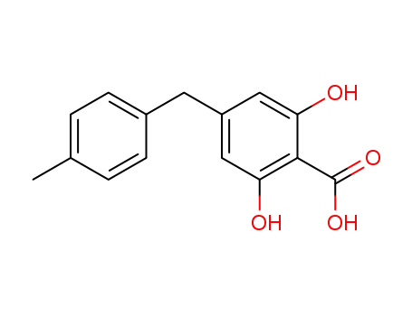 2,6-디하이드록시-4-(p-메틸벤질)벤조산