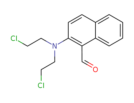 1-Naphthalenecarboxaldehyde,2-[bis(2-chloroethyl)amino]- cas  92553-57-6