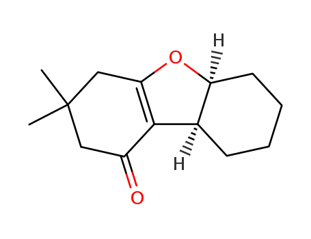 1(2H)-Dibenzofuranone, 3,4,5a,6,7,8,9,9a-octahydro-3,3-dimethyl-