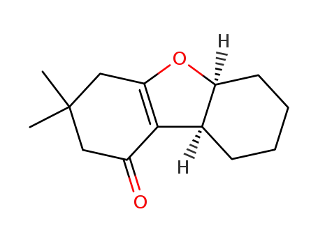 Molecular Structure of 92517-43-6 (3,3-DIMETHYL-1,2,3,4,5A,6,7,8,9,9A-DECAHYDRODIBENZO[B,D]FURAN-1-ONE)