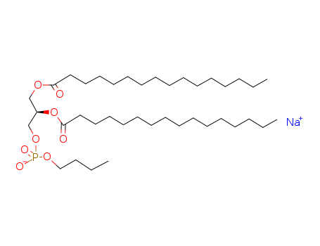 1,2-dihexadecanoyl-sn-glycero-3-phosphobutanol(sodium salt)
