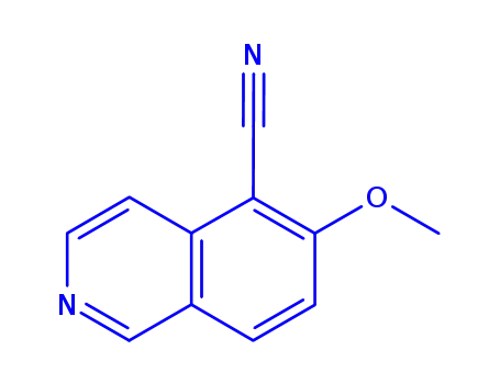 5-Isoquinolinecarbonitrile, 6-methoxy-