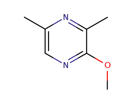 Molecular Structure of 92508-08-2 (2-Methoxy-3,5-dimethylpyrazine)
