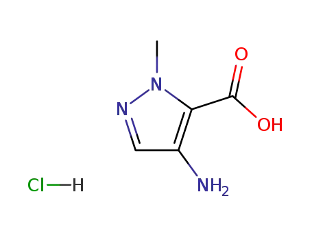 4-아미노-2-메틸-2 H-피라졸-3-카르복실산 염산염