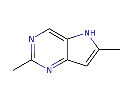 5H-피롤로[3,2-d]피리미딘, 2,6-디메틸-(7CI)