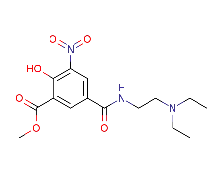 메틸 3-(2-디에틸아미노에틸카르바모일)-4-히드록시-5-니트로-벤조에이트