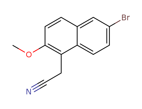 2-(6-BROMO-2-METHOXY-1-NAPHTHYL)ACETONITRILE