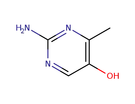Molecular Structure of 92635-38-6 (5-Pyrimidinol, 2-amino-4-methyl- (9CI))