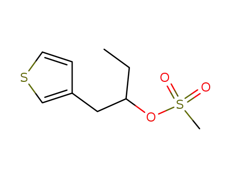 3-Thiopheneethanol, a-ethyl-, 3-methanesulfonate