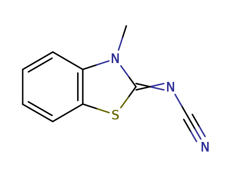 (3-METHYL-2(3H)-BENZOTHIAZOLYLIDENE)-CYANAMIDECAS