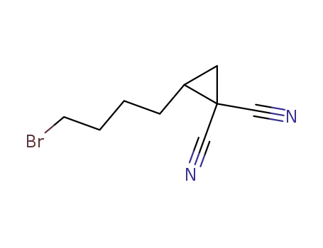 2-(4-Bromo-butyl)-cyclopropane-1,1-dicarbonitrile