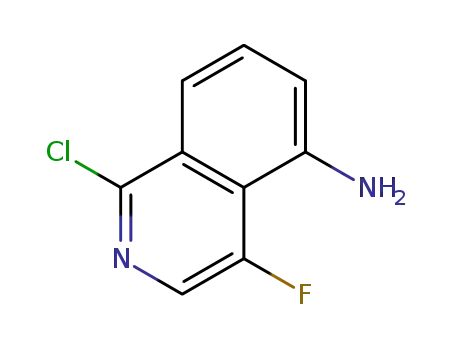 1-클로로-4-플루오로이소퀴놀린-5-아민
